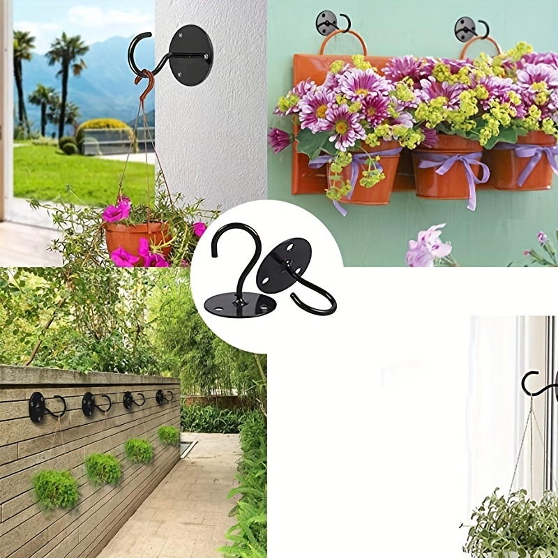 1pc Ceiling Hooks For Hanging Plants Plant Bracket Iron Wall Mount