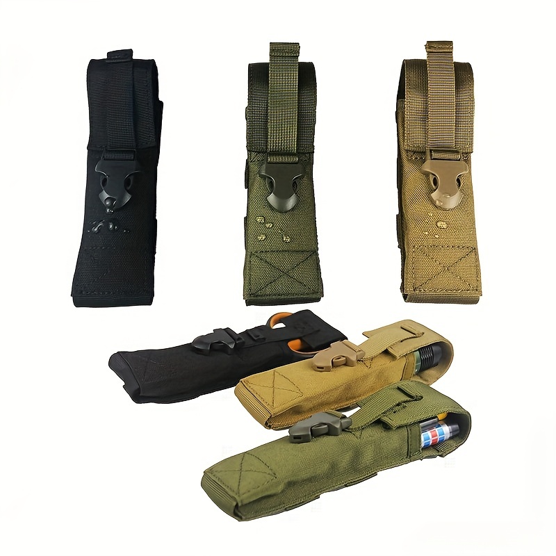 Support lampe torche et tactique pour équipement MOLLE