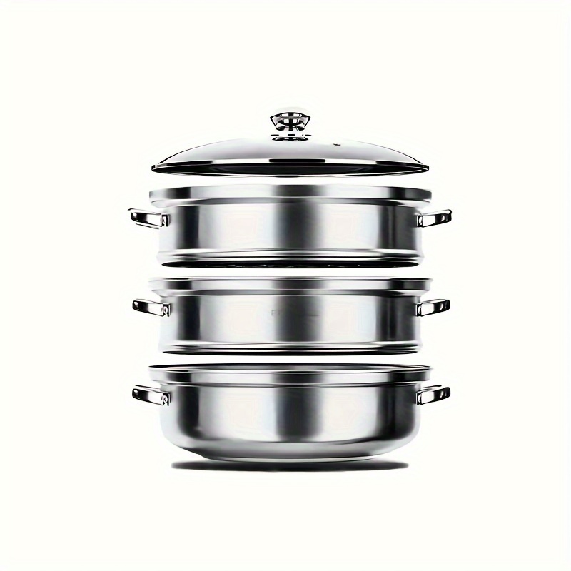 Quality Stainless Steel Steamer Preferred For Home Steaming - Temu