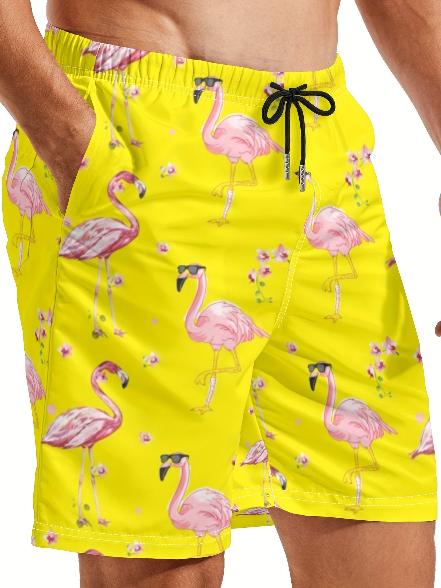 Flamingo bathing suit on sale mens