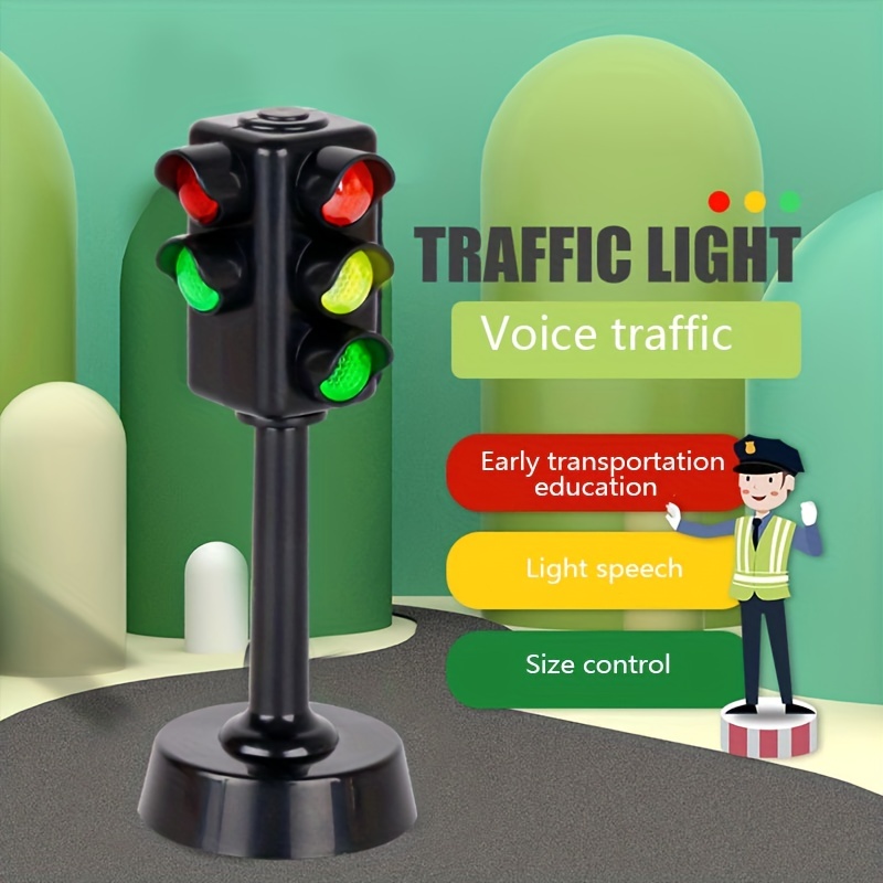 Simulation Of Traffic Signal Model For Toy Traffic Lights At Traffic