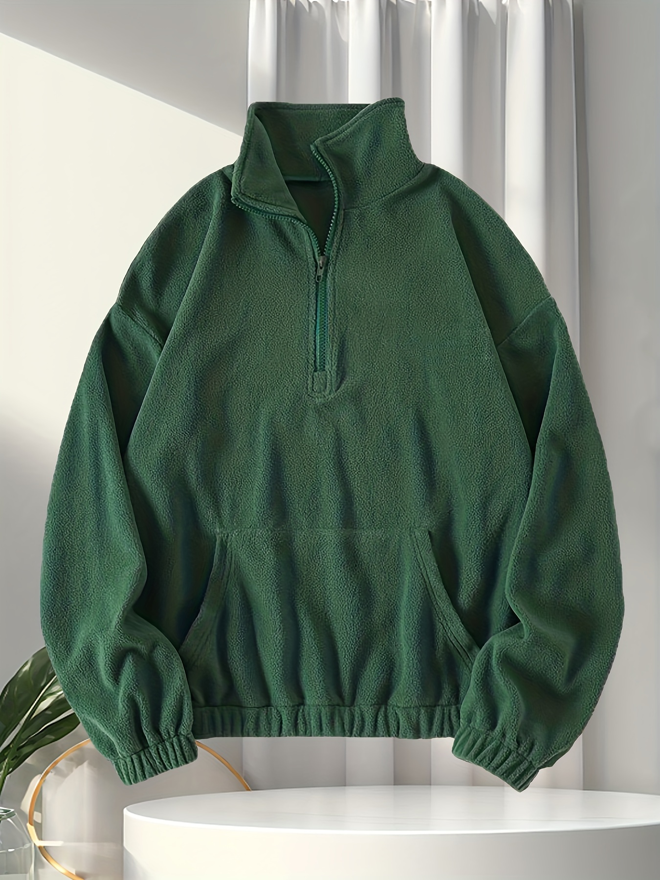 Quarter Zip Sweatshirt - Temu Canada