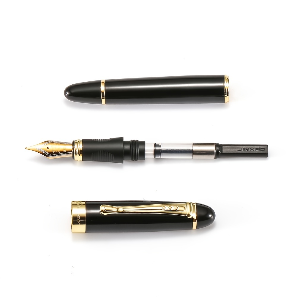 High Quality Iraurita Fountain Pen Jinhao 450 Golden Cilp F - Temu
