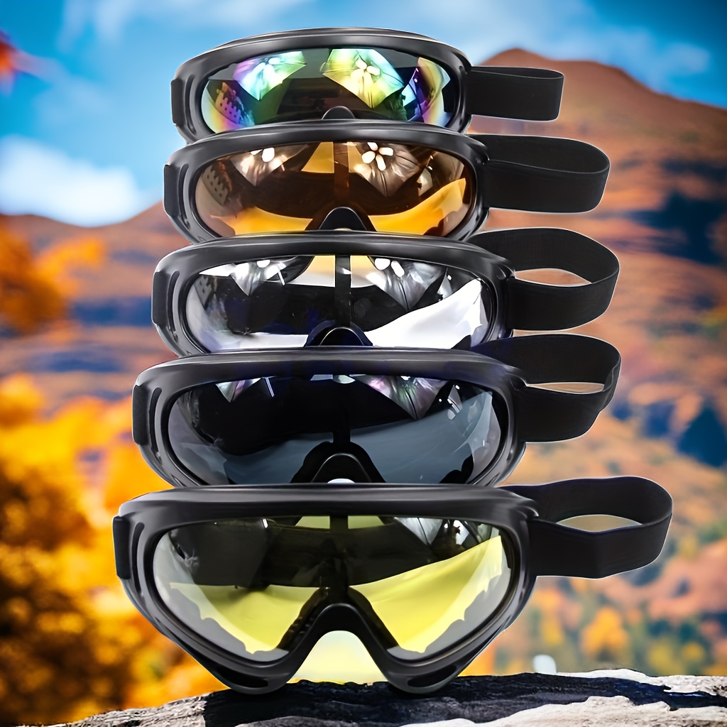 Winter Outdoor Skiing Goggles Anti wind Glasses Anti fog - Temu