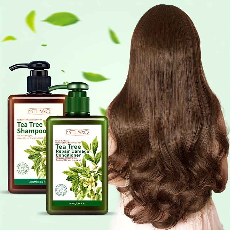 Tea Tree Shampoo and Body Wash for All Hair Types