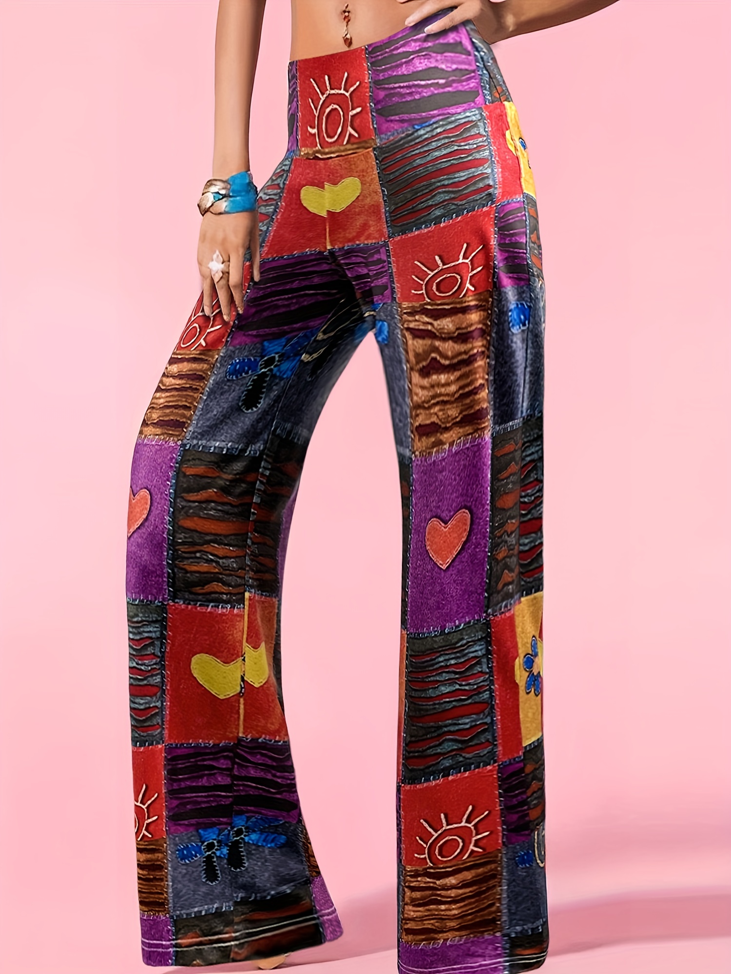 Regalo del Día de San Valentín Pantalones Hippie para Hombre con 2  bolsillos Talla M, Pantalones de Mujer Loungewear, Ropa Cómoda, Regalo de  San Valentín -  México
