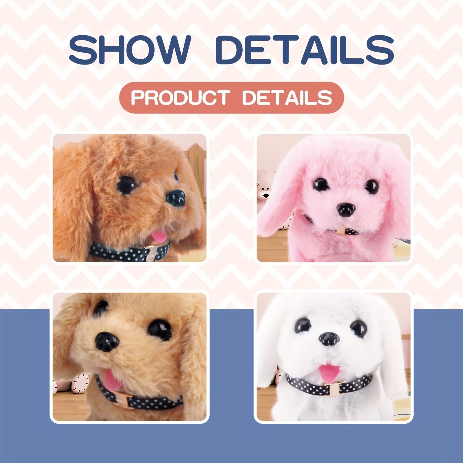 Electronic Plush Dog Toys For Kids Stuffed Toy Dogs Smart - Temu