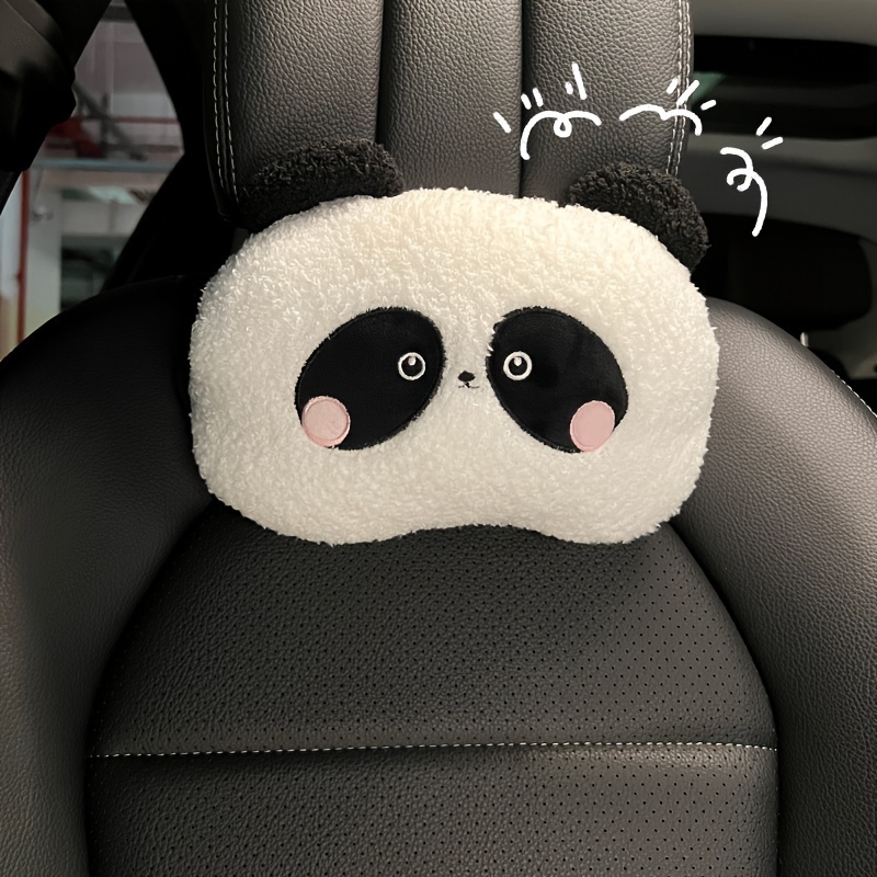 Decorazione In Peluche Per Auto Adatta A Dal Forma Di Panda E Traspirante Supporto Confortevole Per E La Vita Per E Inverno