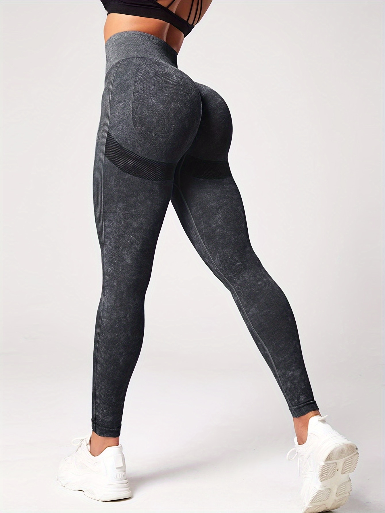 High Waisted Seamless Workout Leggings Women Scrunch Butt - Temu