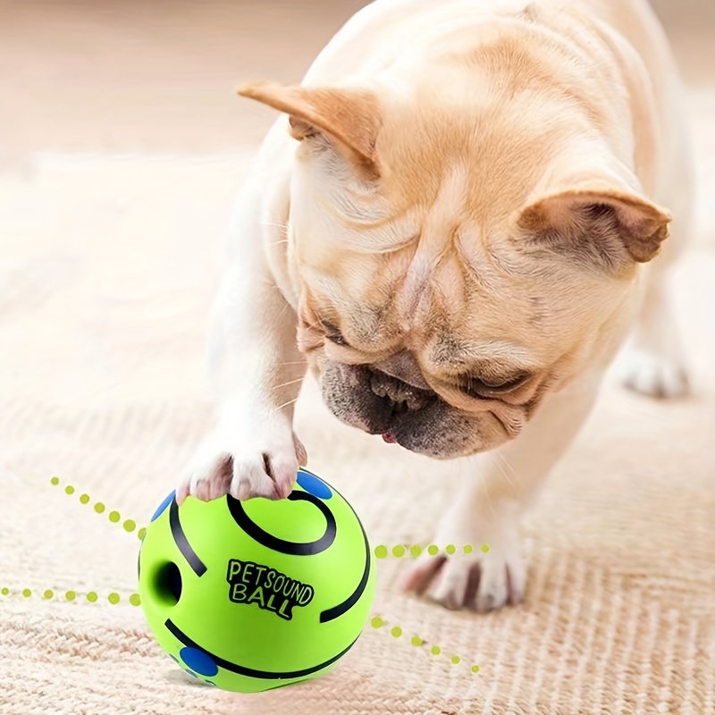  Small Wobble Giggle Dog Treat Ball,Interactive Dog Toys Ball, Dog Dispensing Treat Toys Ball,Dog Puzzle Treat Toys,Squeaky Toys for  Dog&Cat,Durable Giggle Herding Ball for Small Medium and Large Dogs : Pet