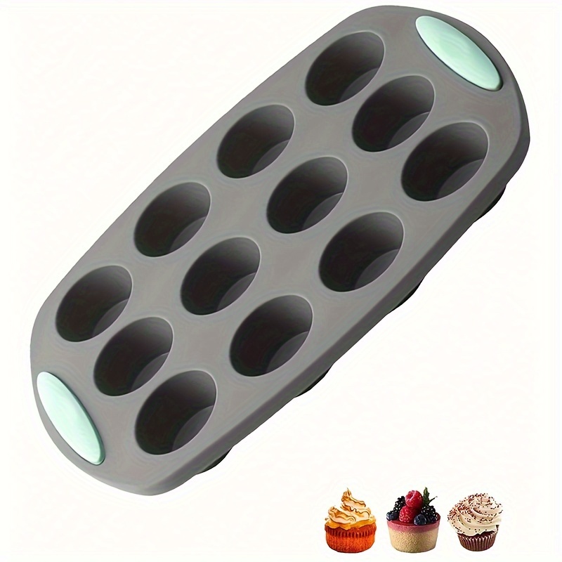 6/12 Cup Silicone Muffin Pan Jumbo Silicone Cupcake Pan, Non-stick Silicone,  Just Pop Out! Perfect For Egg Muffin, Big Cupcake - Bpa Free And Dishwasher  Safe - Temu United Arab Emirates