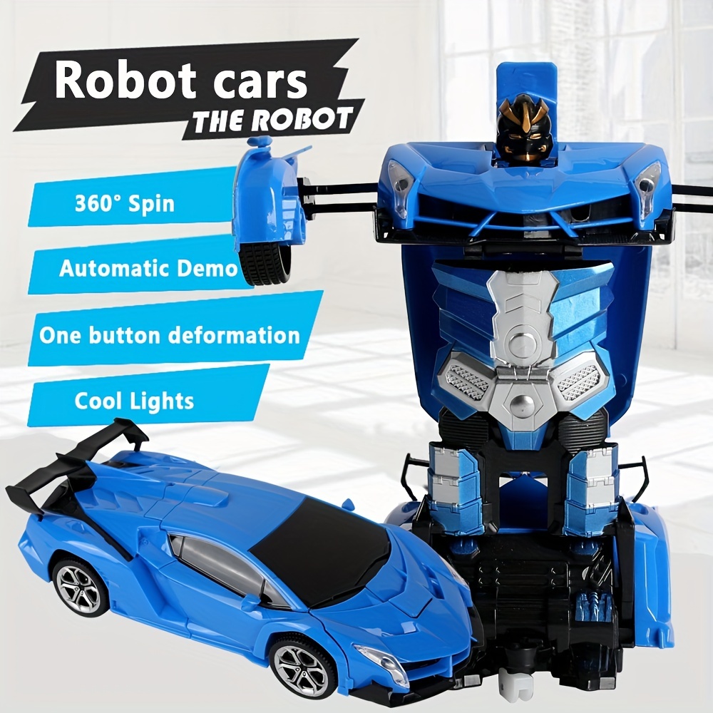 Robot de voiture de transformation de voiture télécommandé - Temu France