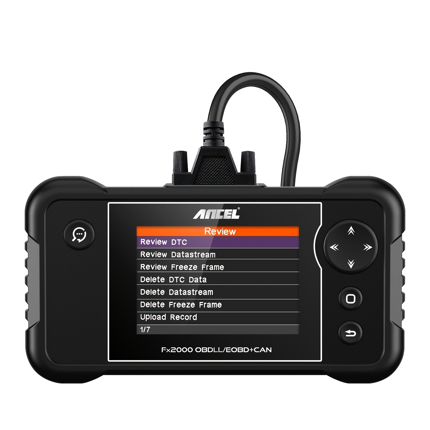 TEMU Fx2000 Car Obd2 Scanner Abs Srs Airbag Obdii Scanner Diagnostic Tool, Check Car Engine Reader, Vehicle Tool