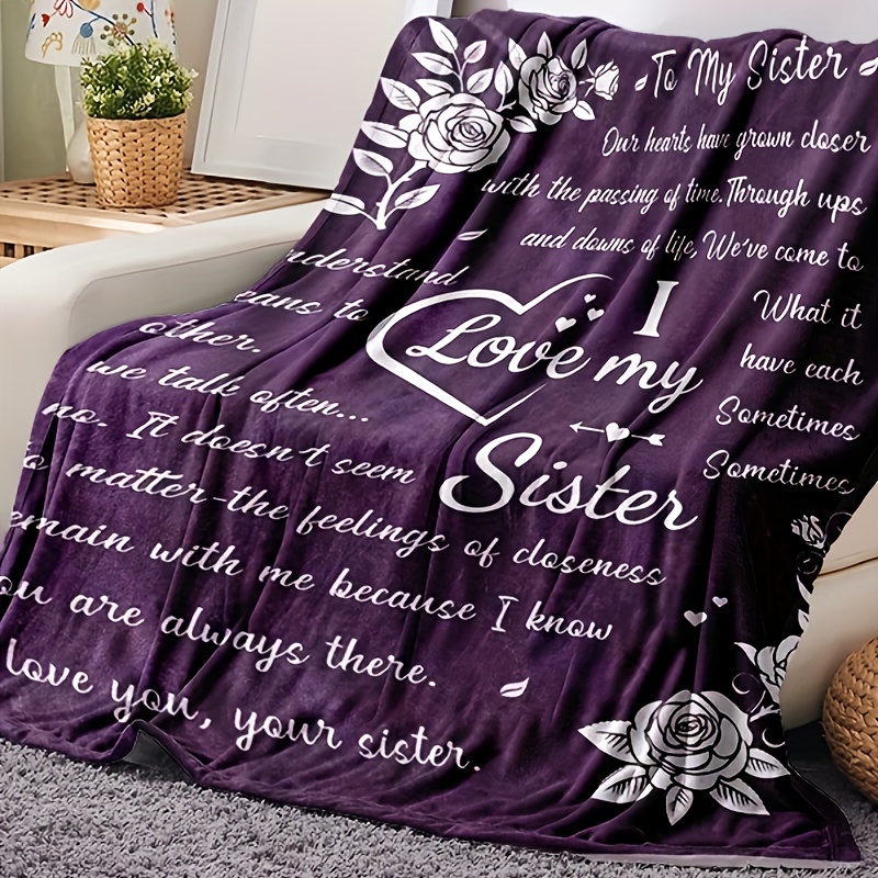 Sister Gifts Throw Blanket Good Sister Blanket Gifts For - Temu Philippines