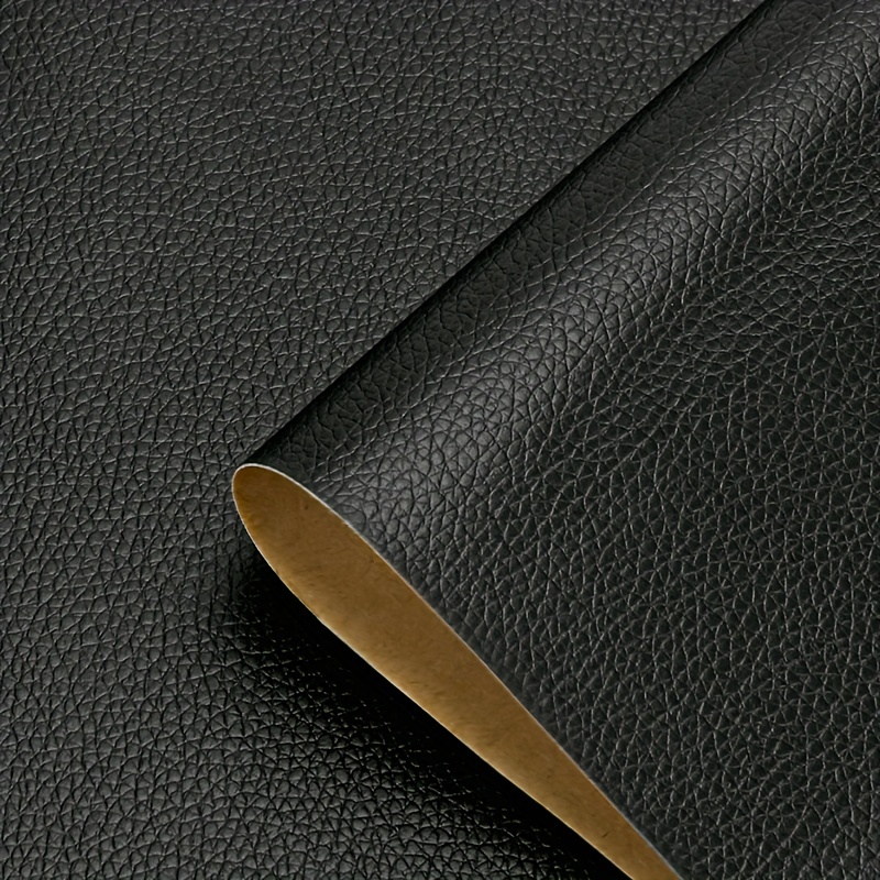 Black Dark Brown Leather Tape Self Adhesive Leather Repair - Temu