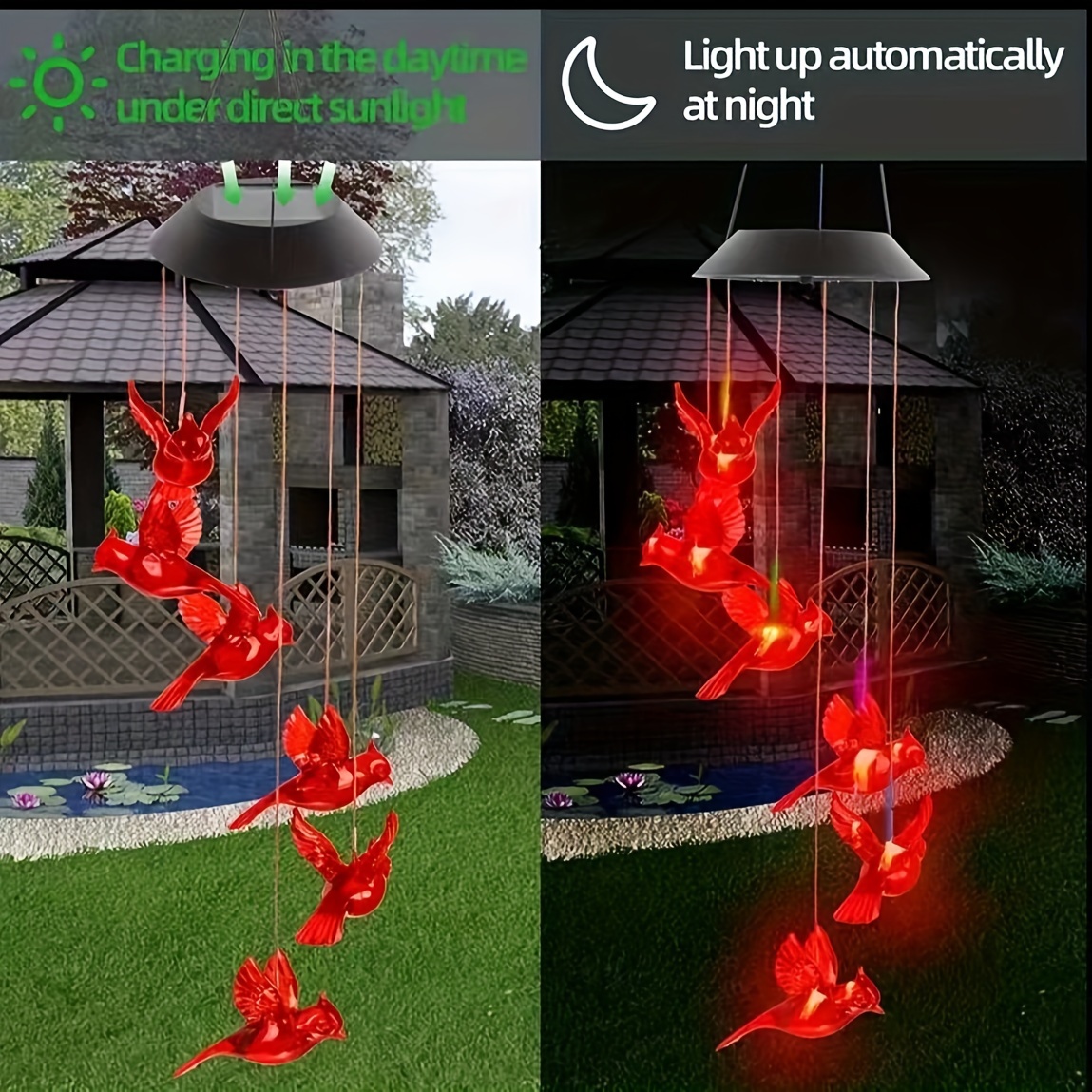 Hanging angel 2024 solar lights