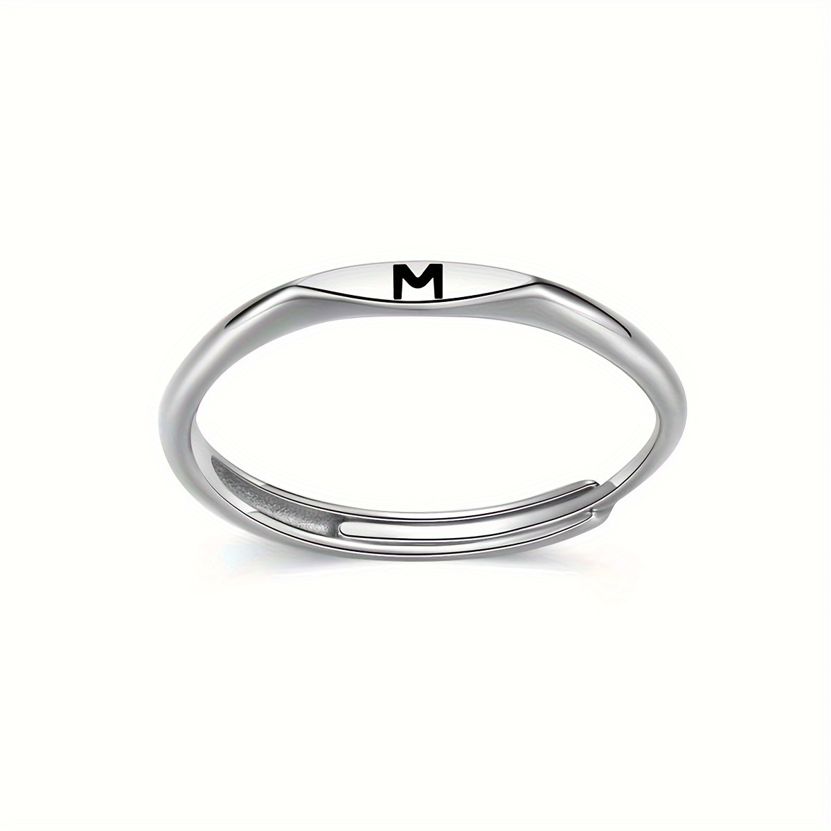 Dropship 12 Pcs Silver Adjustable Rings Set For Women Girls Thumb