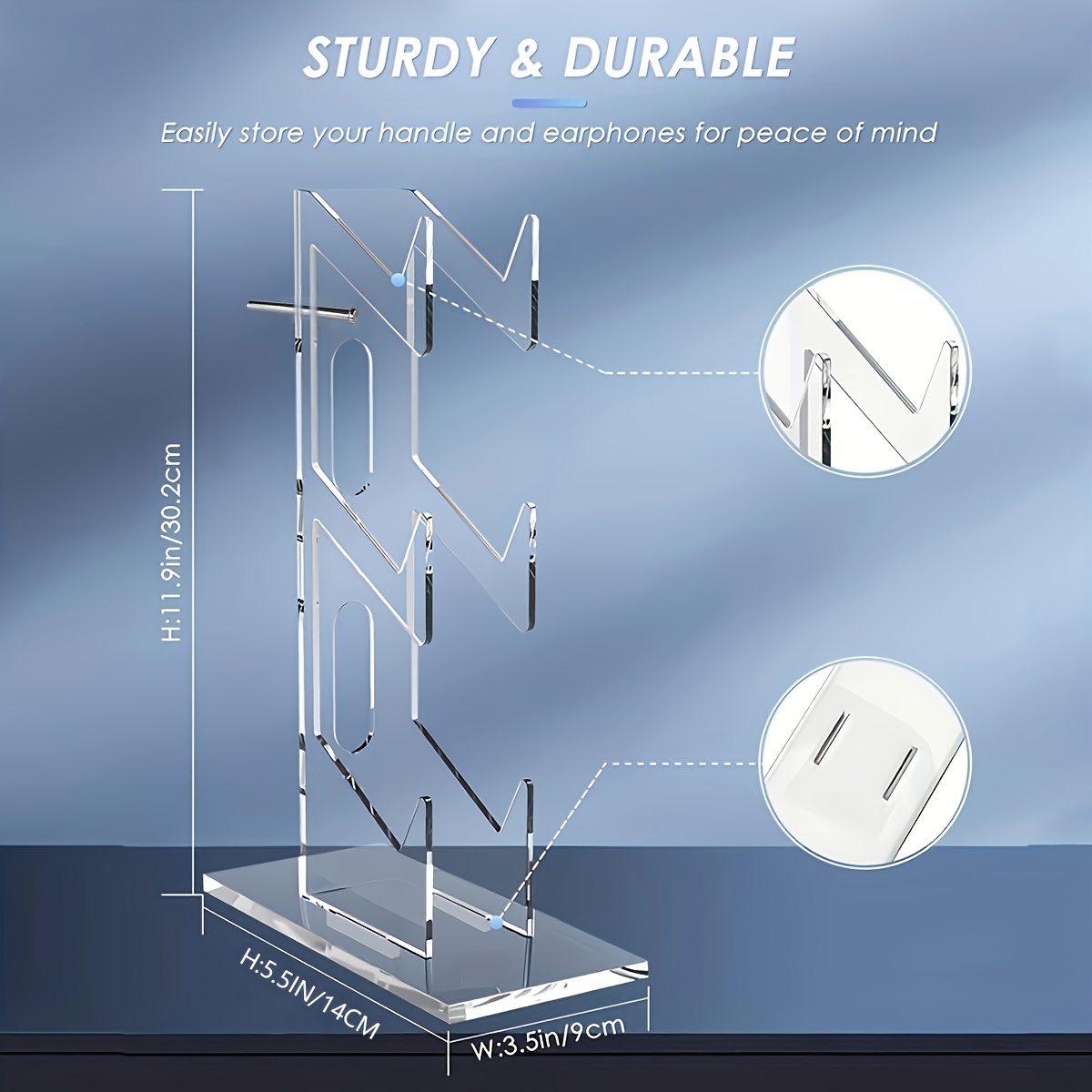 Universal 3 Tier Controller Holder And Headset Stand For - Temu