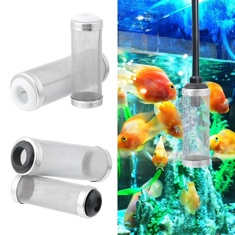 Shrimp Net Aquarium Stainless Steel Inlet Protective Sleeve - Temu