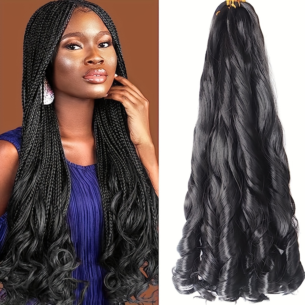  French Curly Braiding Hair Pre Stretched 20 Inch 8 Packs Loose  Wavy Braiding Hair Bouncy French Curl Braiding Hair Knotless Box Braids  Braiding Hair Extensions (20 Inch,27#) : Beauty & Personal Care