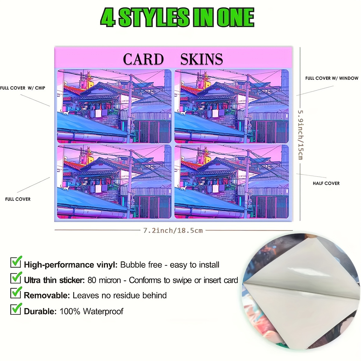 Anime Debit Card Skin & Card Skin