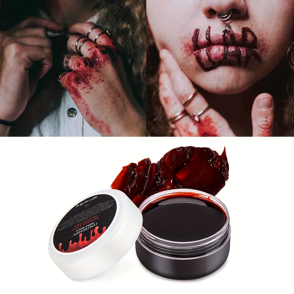 Sangue Falso Artificial Maquiagem Halloween Vampiro Zumbi