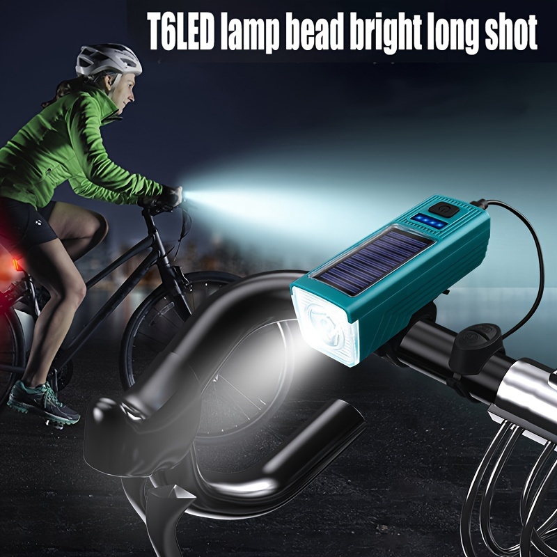 Best solar best sale powered bike light