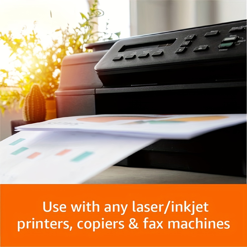 Printer Paper 8.5 x 11 White, Itari Copy Paper for Printer Phomemo P831  HPRT MT800 Thermal Transfer Printer, Multipurpose Copy Paper for Laser