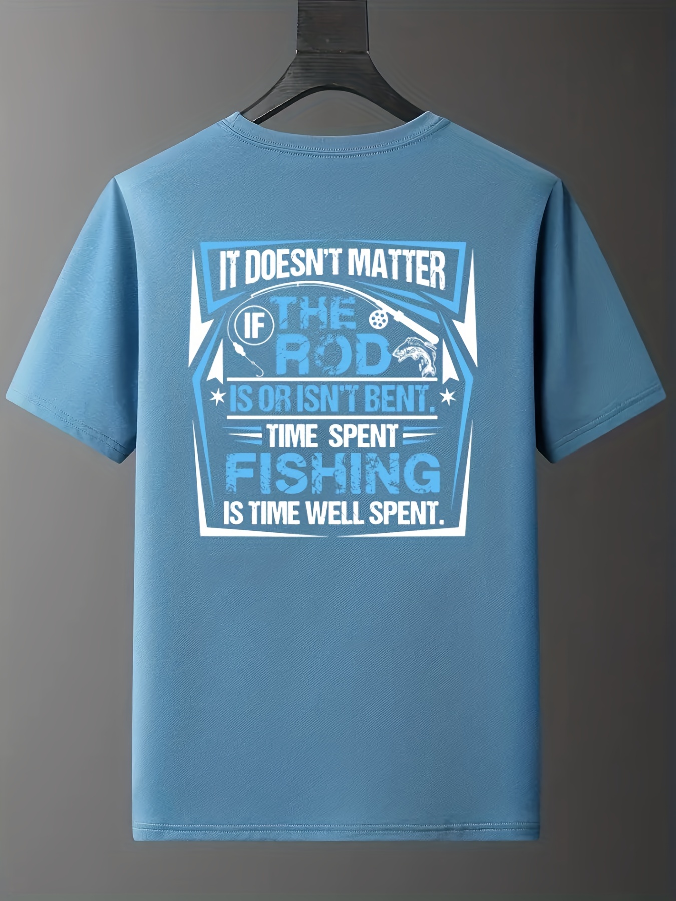 FISHING SIZE DOES MATTER Men's T-Shirt