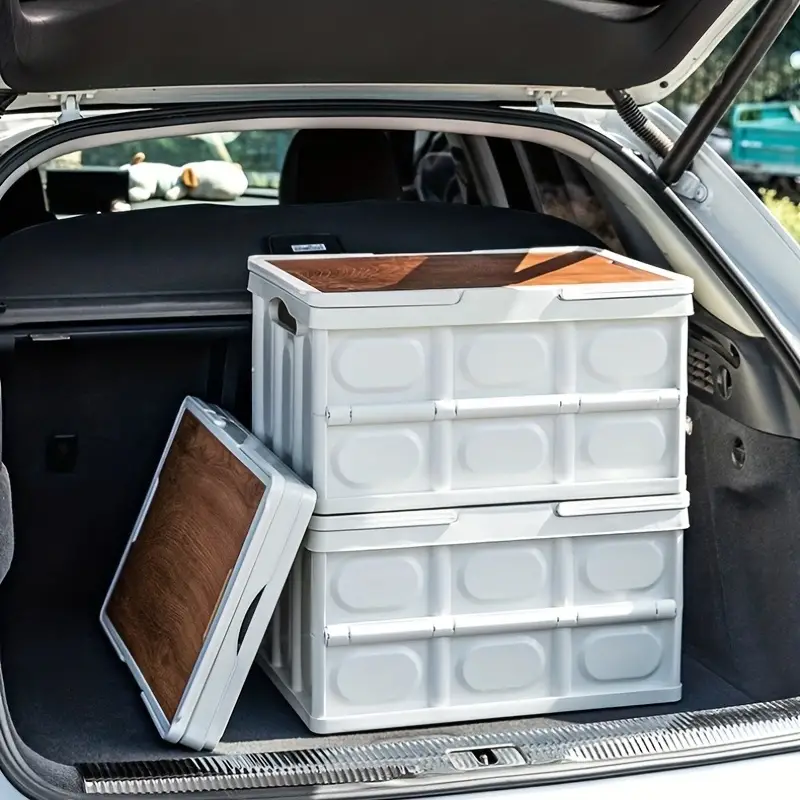 Organize Car Trunk Foldable Storage Box Perfect Outdoor - Temu