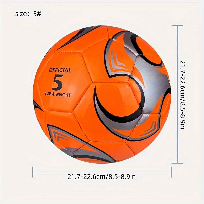 Ballon de football parfait taille 5 conçu pour maintenir la pression et la  courbe du ballon de football Ballon de football durable et de qualité Vert  jaunâtre