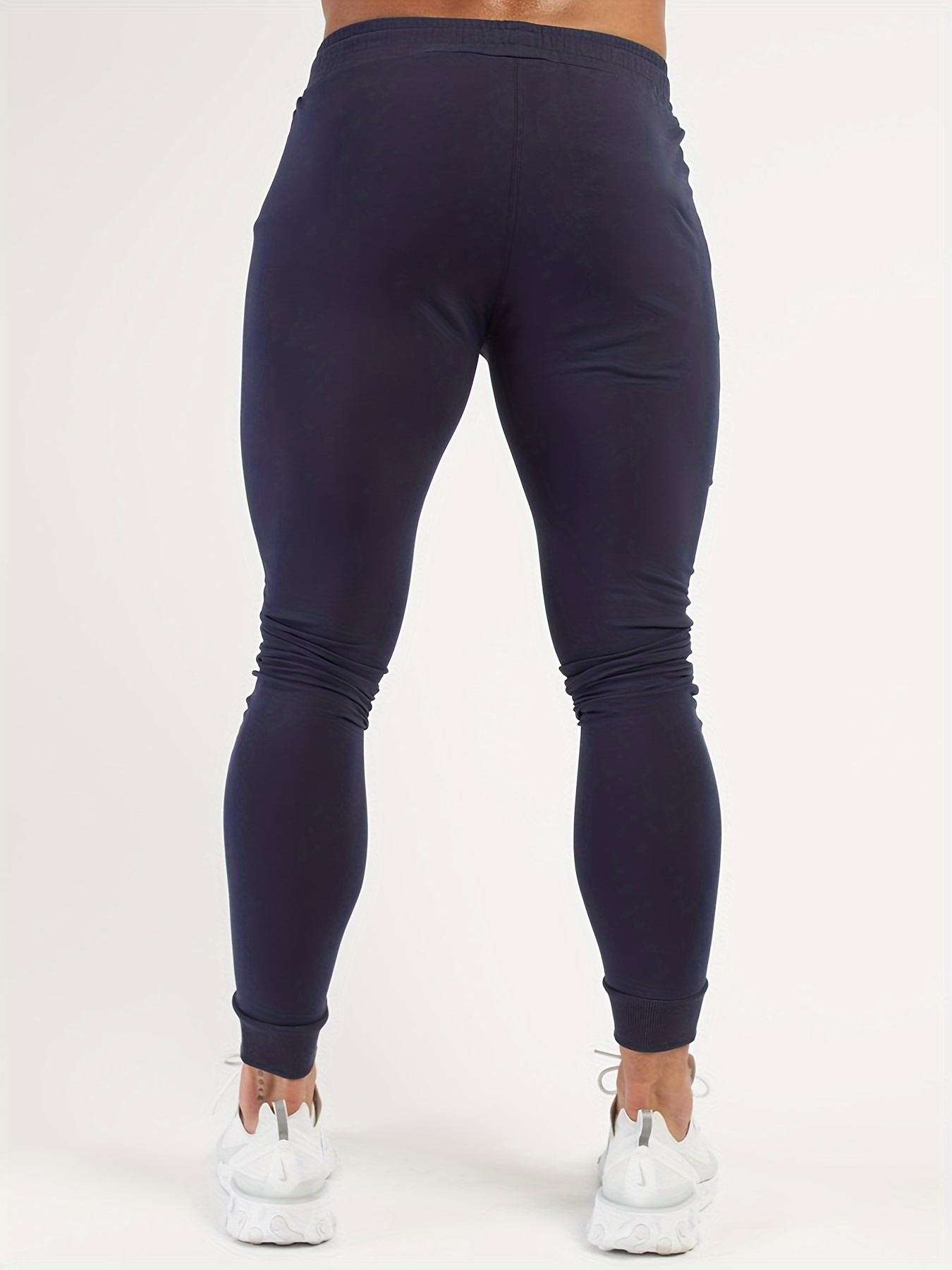 Spring Autumn Women Running Tights GYM Pocket Pants Male