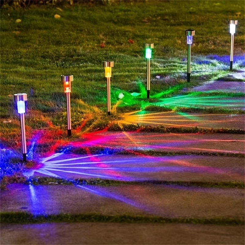 10 lampes solaires extérieures lumières de jardin lampe à - Temu