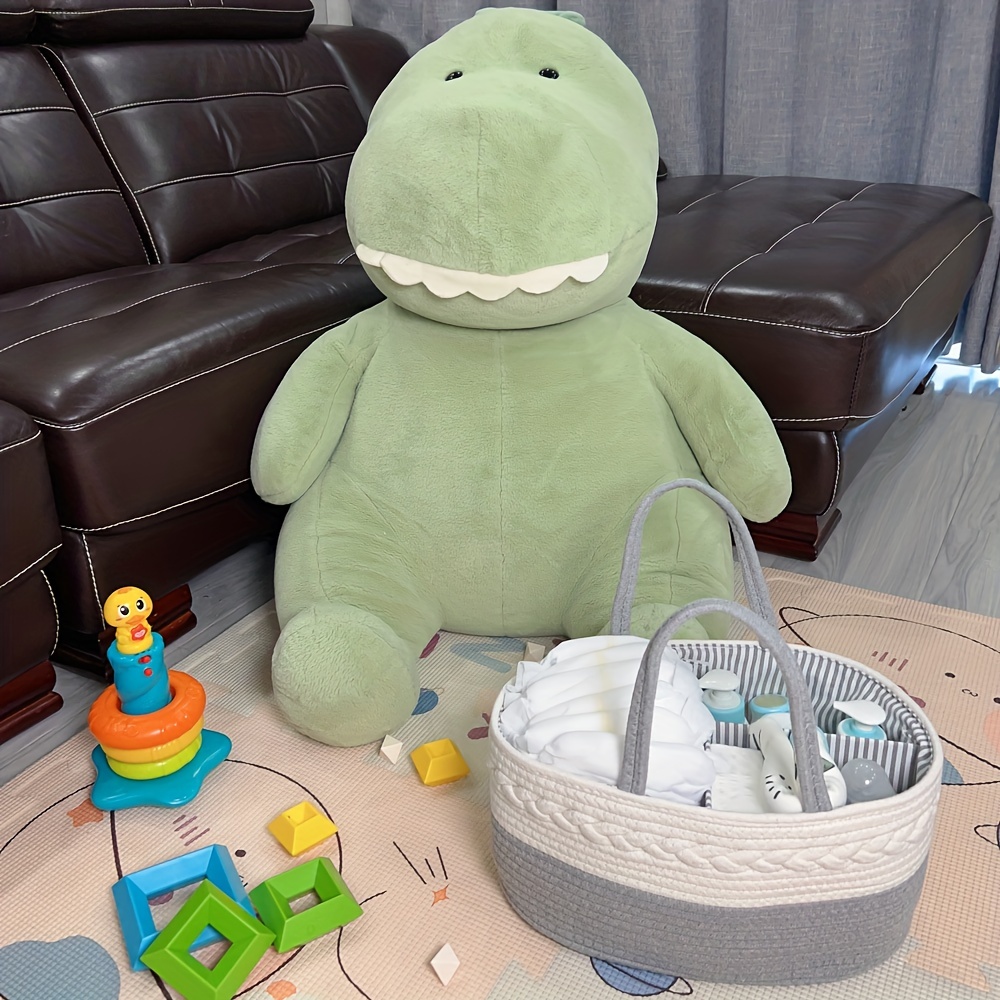 PaperKiddo Organisateur de couches pour bébé avec table à langer, poubelle  de rangement portable en feutre 2 en 1 et organiseur de voiture pour  couches, lingettes pour bébé et jouets : 