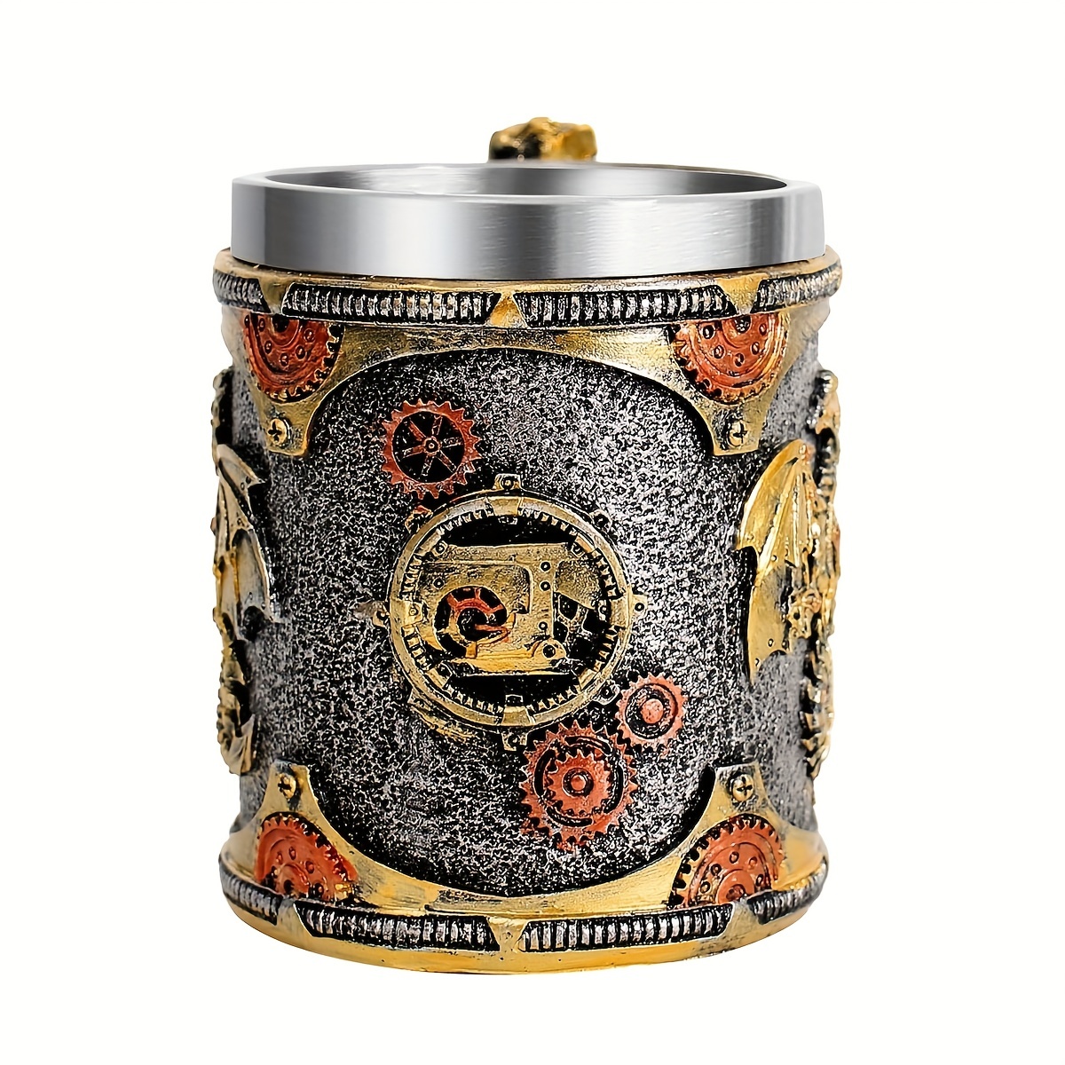 Dragon Coffee Mug Stainless Steel Coffee Cups Creative Cool - Temu