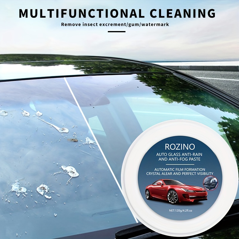 Auto Glass Rainproof, Anti Fog, And Oil Removal Film Paste Automatically  Forms a Film, Which Is Crystal Clear And Has Perfect Visibility