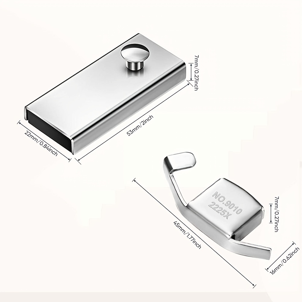 2 Piezas Guia Magnetica Maquina Coser, Guia de Costura Magnetica para  Maquina de Coser Guia de Costura Magnética Guía de Costura de Metal para  Coser Recto en Máquina de Coser(2 Estilos Diferentes) 