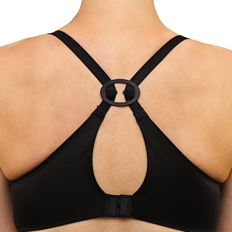 4pcs Invisible Bra Strap Clips, Non-slip Buckles Conceal Bra Straps For Braless Look, Women's Lingerie & Underwear Accessories