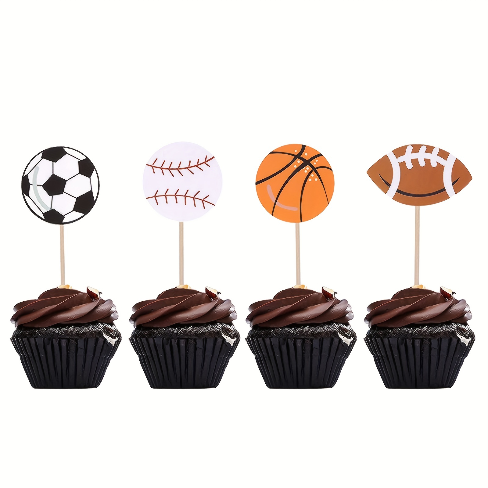 Baseball Cake Decorations Sports Theme Party Decoration Supplies Baseball Themed Happy Birthday Cake Topper Party Decorations