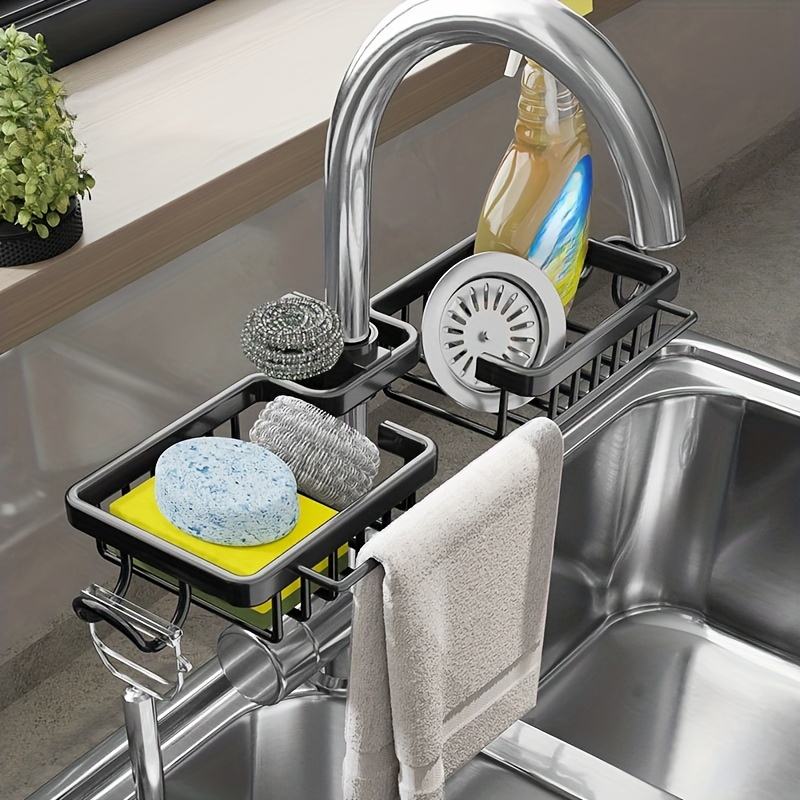 Why Do You Need Dish Rag Holder For Kitchen Sink?  Sink sponge holder, Dish  rag holder, Kitchen sink sponge holder