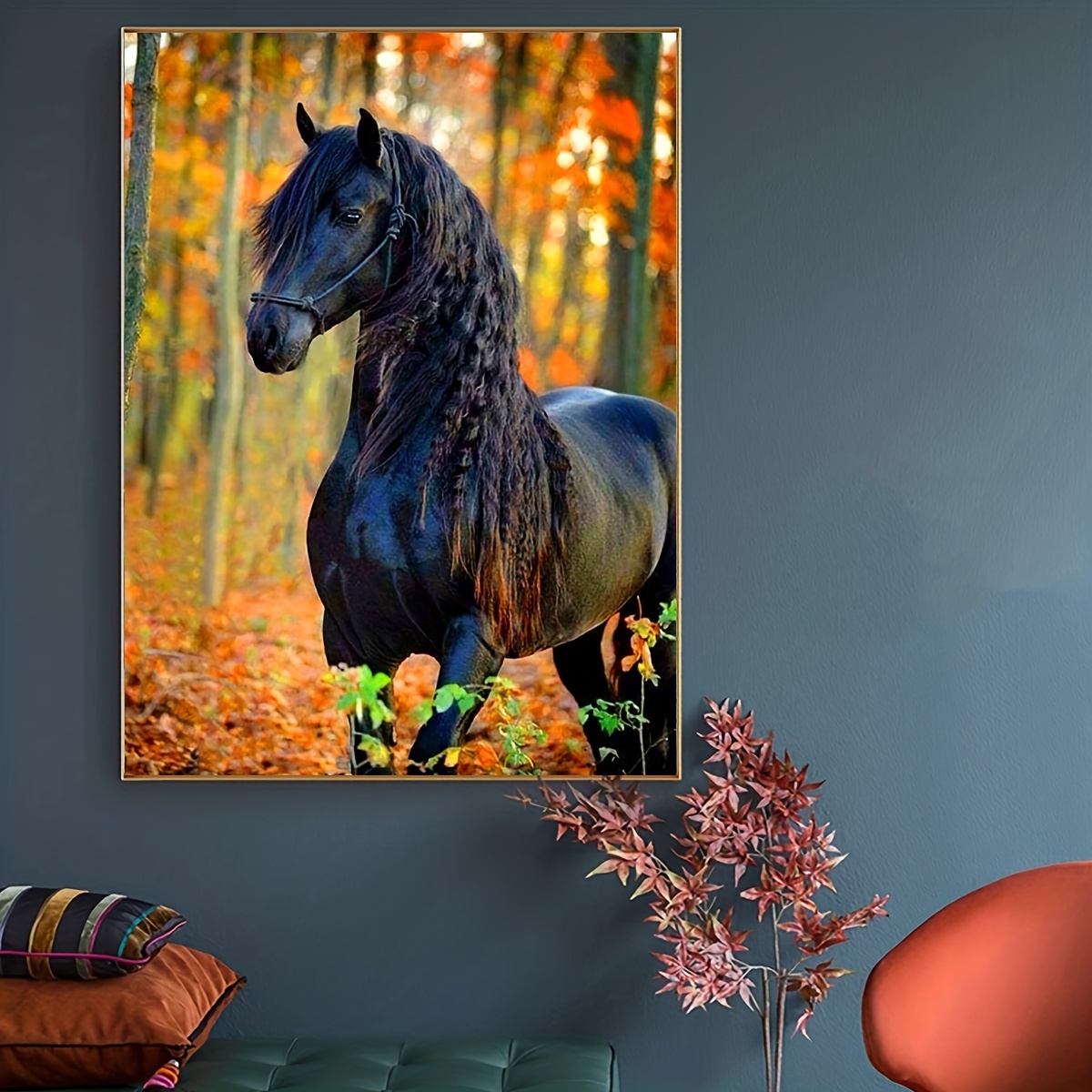 5D DIY Diamond Painting Horse Rhinestone Picture All Square/Round Animal  Diamond Embroidery Mosaic Beaded Home Decoration Gift - AliExpress