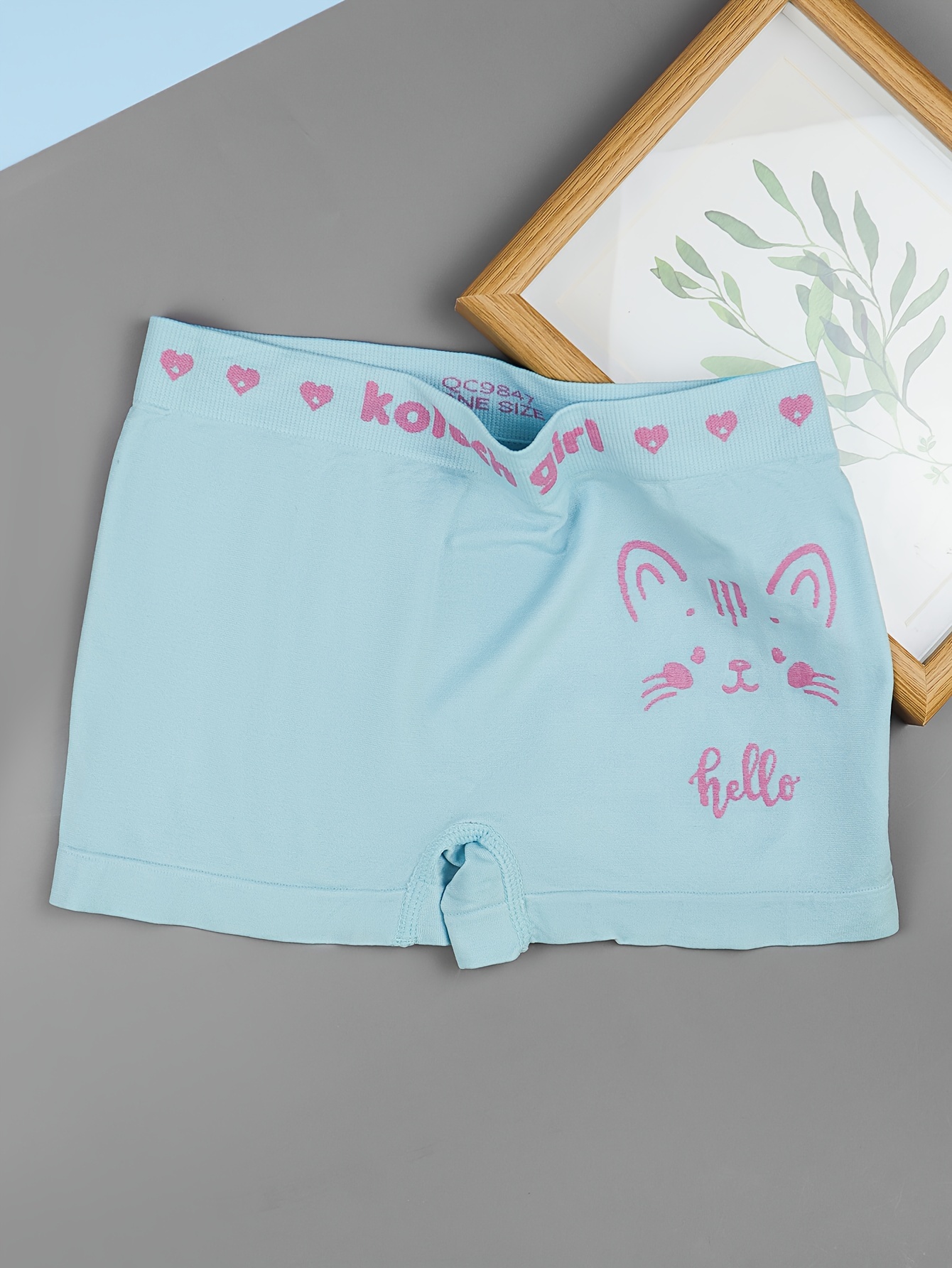 Buy 5 Pack Girls' Cute Cartoon Knickers Boxers Briefs Underwear