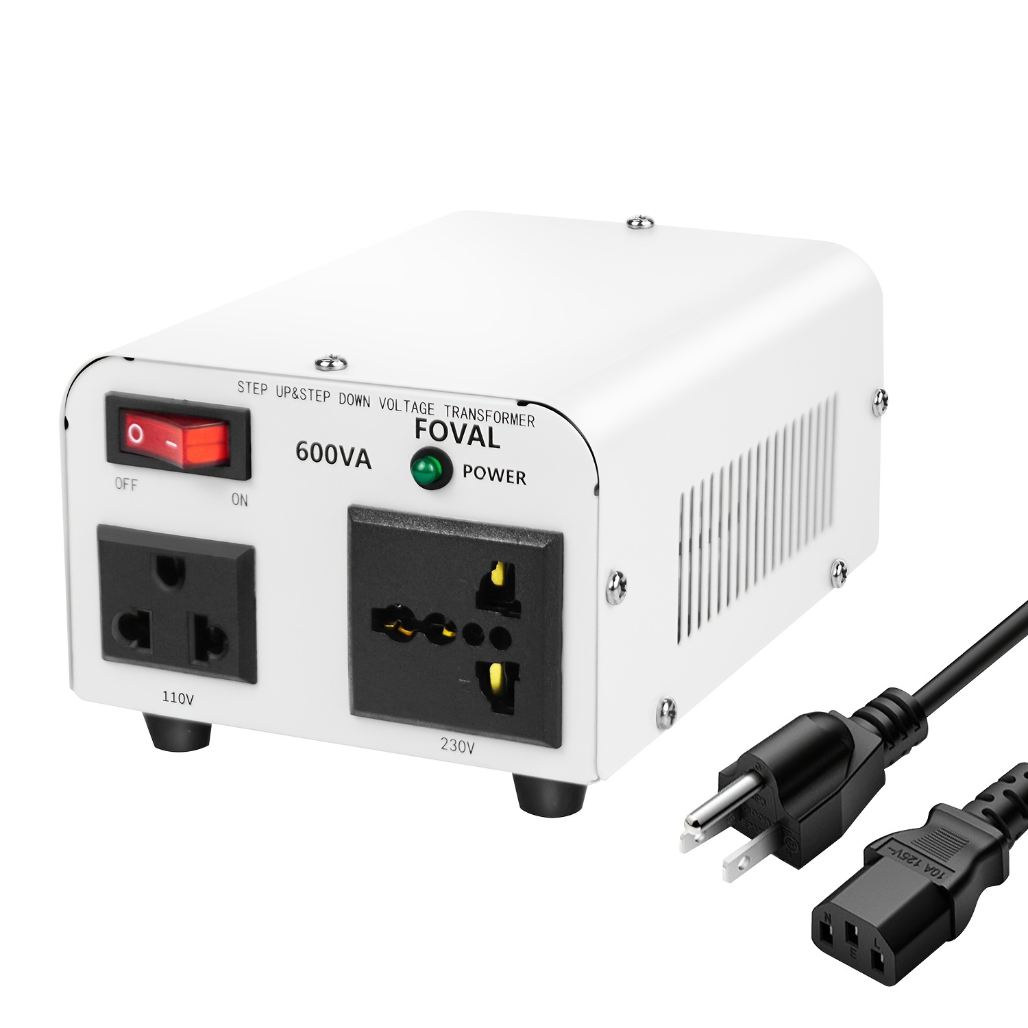 50 Watt Step Down Transformer – Use 110-120 Volts Appliances in 220-240  Volts Countries