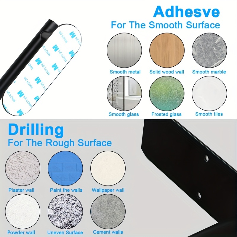 Self Adhesive Toilet Roll Holder Stainless Steel