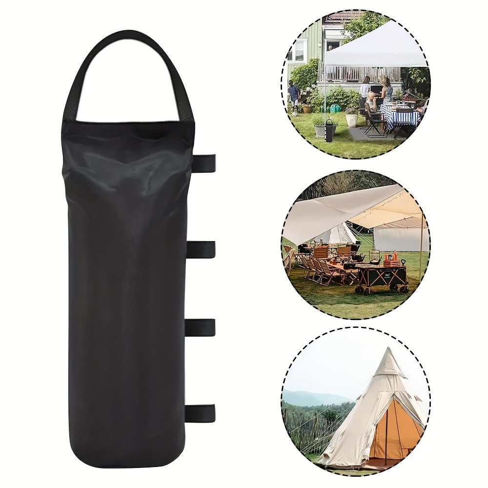 

1pc Durable Camping Outdoor Canopy Tent Weight Sandbag, Garden Gazebo Weights Sand Bag