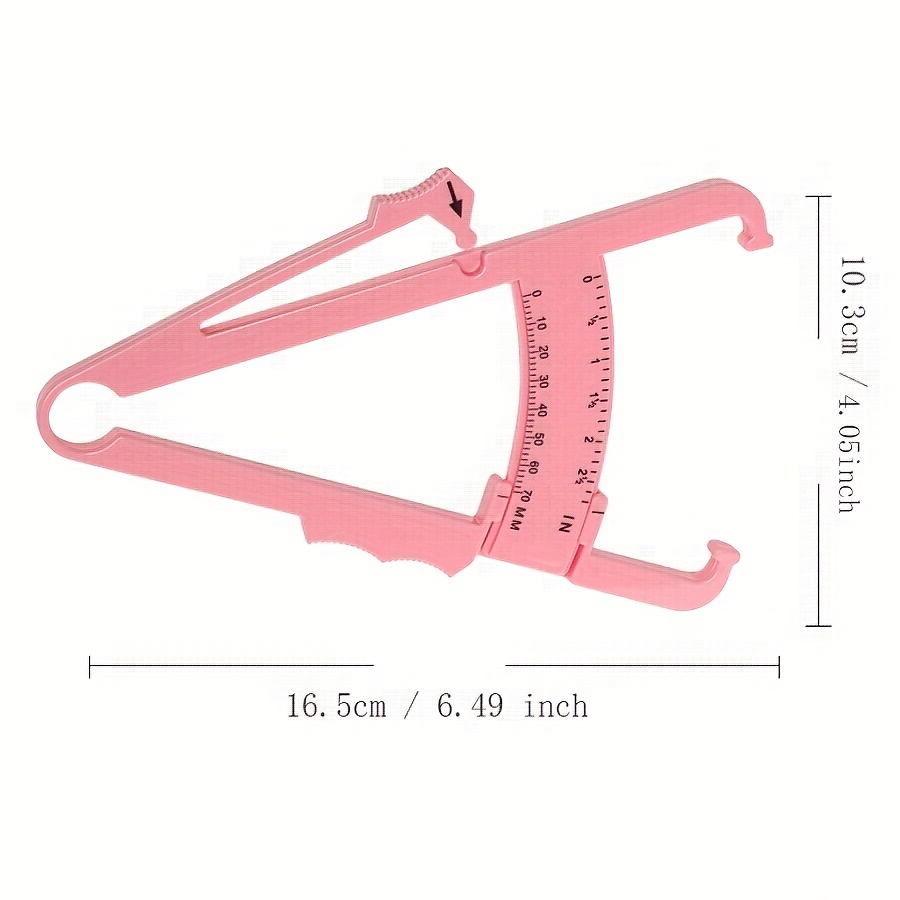 Fat Measurement Clip Tester Personal Body Fat Caliper