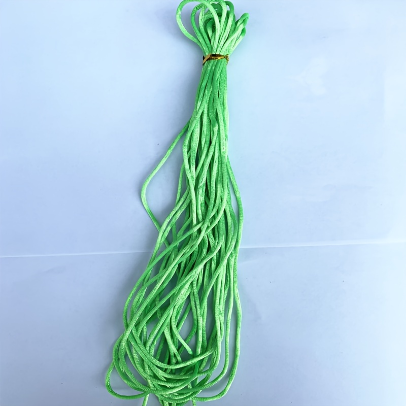 10 Yard Rattail Satin Nylon Cord Colorful Braided Wire Woven - Temu Japan