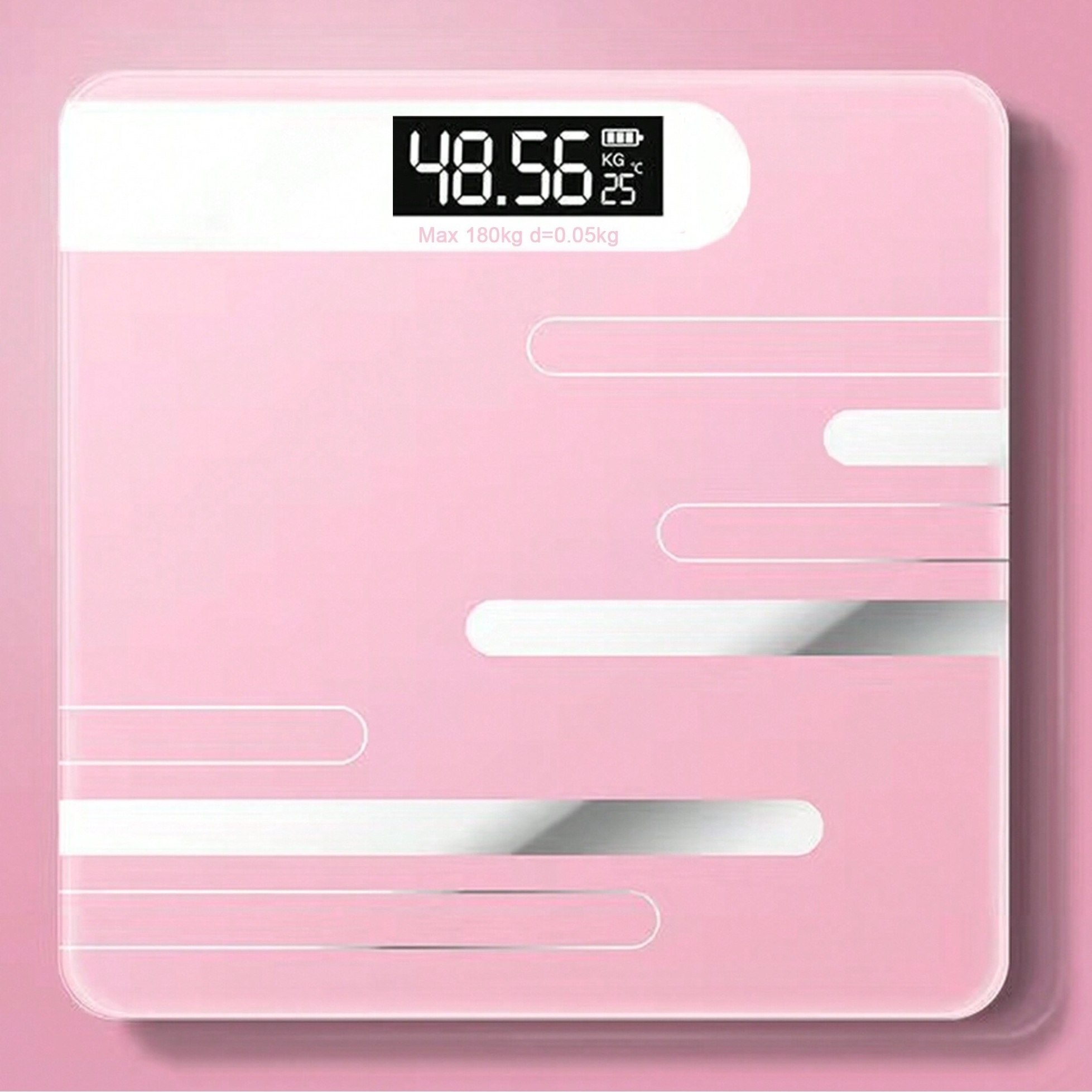 USB Charging Digital Scale Body Weight Gradients Color Bathroom Scale Floor  Scales Glass LED Digital Bathroom Weighing Scales