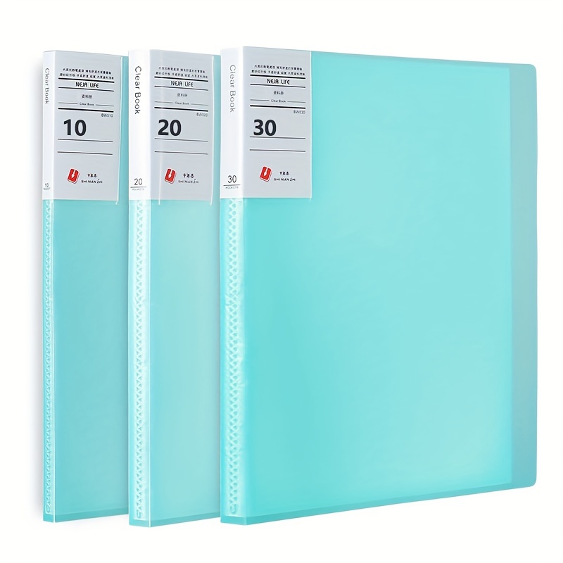 Presentation Display Book Project Folder With Clear Plastic