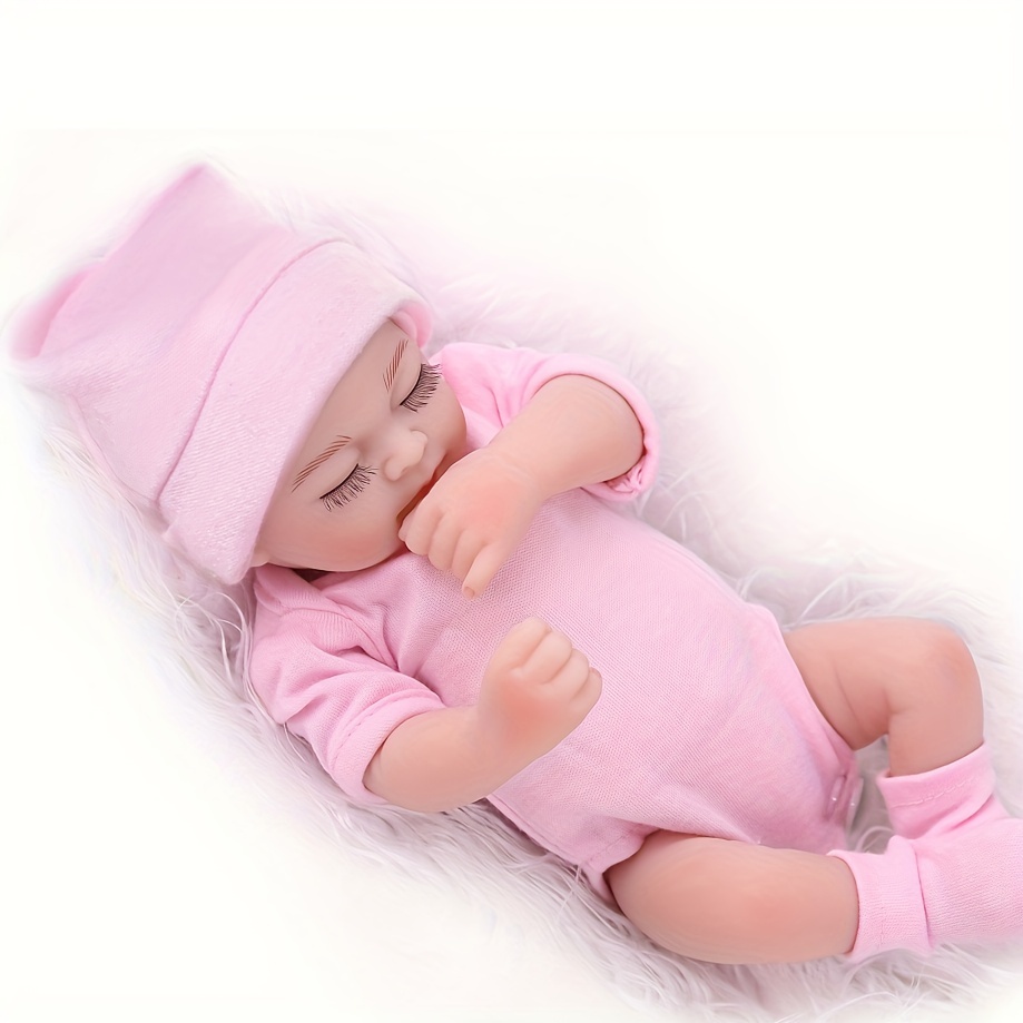 Reborn Baby Doll, Realistic Soft Vinyl Baby Doll Toy For Children,  Halloween/thanksgiving Day/christmas Gift - Temu